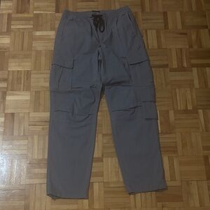 Bluenotes Men's Charcoal Cargo Pants